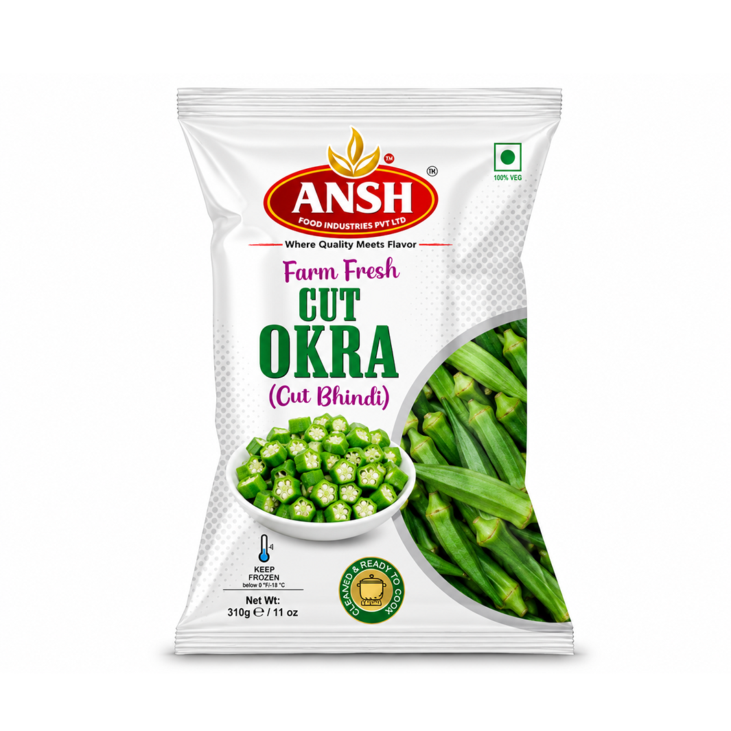 Cut Okra (Cut Bhindi)