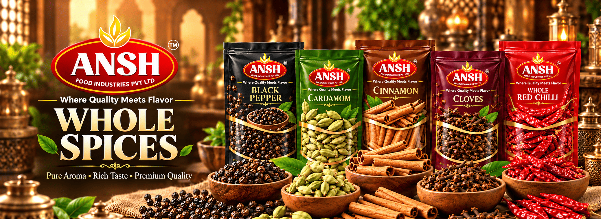 Whole Spices Category Banner